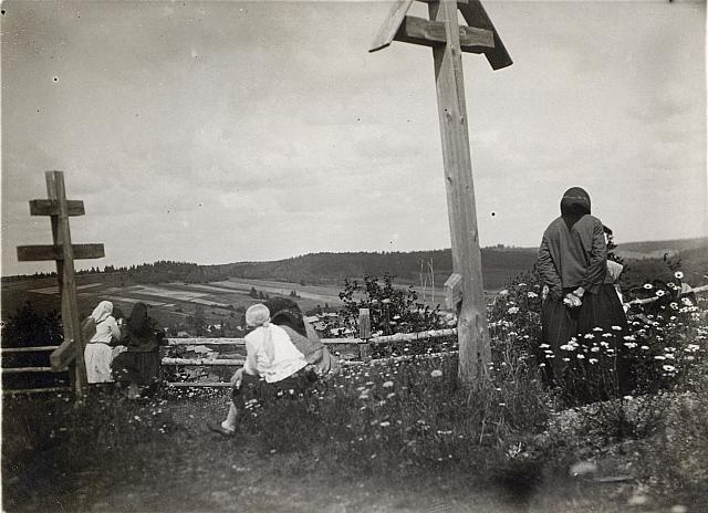Старое кладбище в Заборовье, XIX в.
